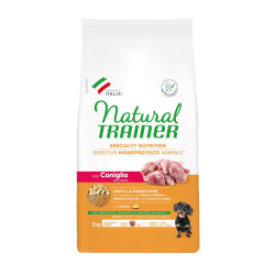 Natural Trainer Sensitive Dog No Gluten Adult Mini Coniglio 2Kg